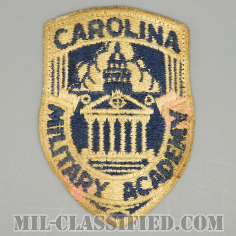 カロライナ陸軍士官学校（Carolina Military Academy）[カラー/カットエッジ/パッチ/中古1点物]画像