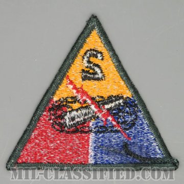 第2機甲師団（2nd Armored Division）[カラー/メロウエッジ/1969年ロット/パッチ]画像