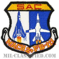 戦略航空軍団（F-111 アードヴァーク）（Strategic Air Command FB-111 Aardvark）[カラー/カットエッジ/縫い付け用パッチ]の画像