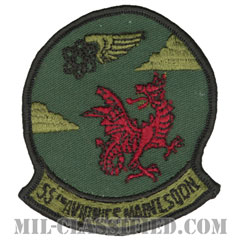 第55アビオニクス整備隊（55th Avionics Maintenance Squadron）[サブデュード/メロウエッジ/縫い付け用パッチ]の画像