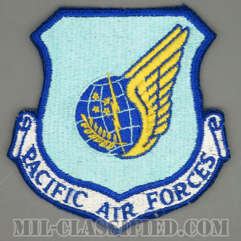 太平洋空軍（Pacific Air Forces）[カラー/カットエッジ/パッチ/1960s/4インチ規格/1点物]の画像