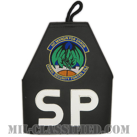 SP（警備/第568警備隊）（Security Police, 568th Security Forces Squadron）[腕章（腕装着用ブラッサード）/中古1点物]の画像