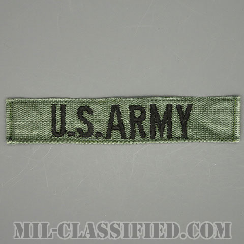 U.S.ARMY [サブデュード/ネームテープ/パッチ/中古1点物]の画像