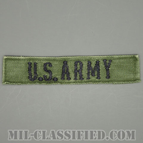 U.S.ARMY [サブデュード/ネームテープ/パッチ/中古1点物]の画像