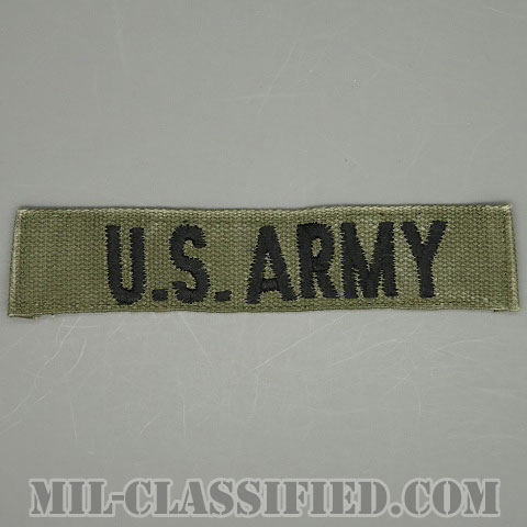 U.S.ARMY [サブデュード/ネームテープ/パッチ/中古1点物]の画像