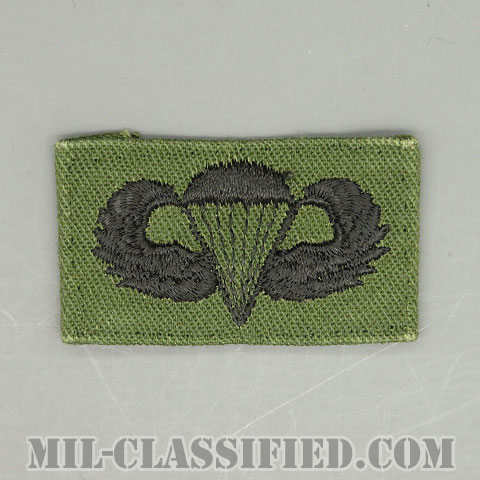 空挺章 (ベーシック)（Parachutist Badge, Basic）[サブデュード/パッチ/中古1点物]の画像