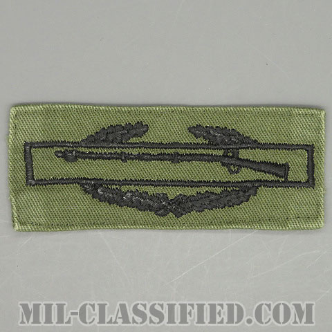 戦闘歩兵章 (ファースト)（Combat Infantryman Badge (CIB), First Award）[サブデュード/パッチ/中古1点物]の画像