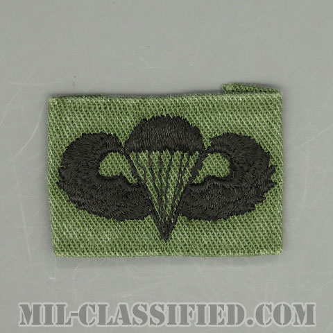 空挺章 (ベーシック)（Parachutist Badge, Basic）[サブデュード/パッチ/中古1点物]画像
