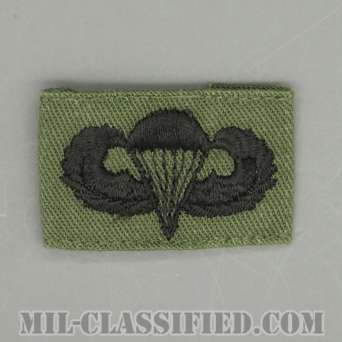 空挺章 (ベーシック)（Parachutist Badge, Basic）[サブデュード/パッチ/中古1点物]の画像