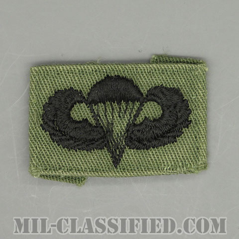 空挺章 (ベーシック)（Parachutist Badge, Basic）[サブデュード/パッチ/中古1点物]の画像