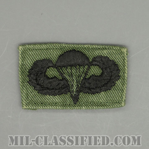 空挺章 (ベーシック)（Parachutist Badge, Basic）[サブデュード/パッチ/中古1点物]の画像