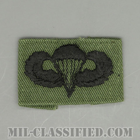 空挺章 (ベーシック)（Parachutist Badge, Basic）[サブデュード/パッチ/中古1点物]の画像