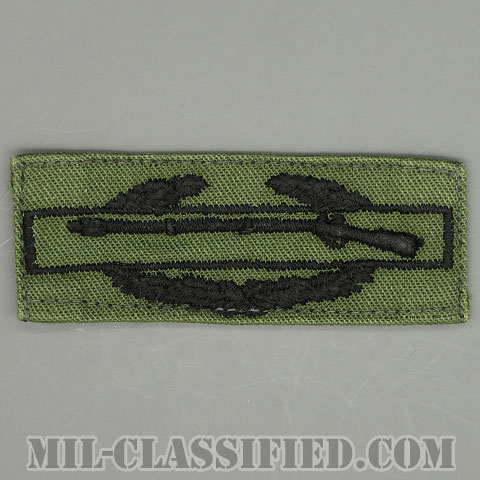 戦闘歩兵章 (ファースト)（Combat Infantryman Badge (CIB), First Award）[サブデュード/パッチ/中古1点物]の画像