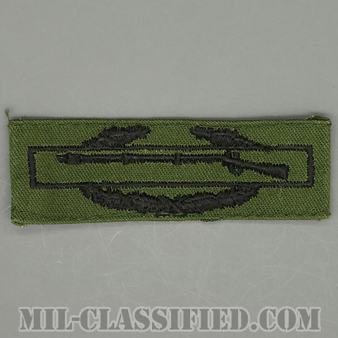 戦闘歩兵章 (ファースト)（Combat Infantryman Badge (CIB), First Award）[サブデュード/パッチ/中古1点物]の画像