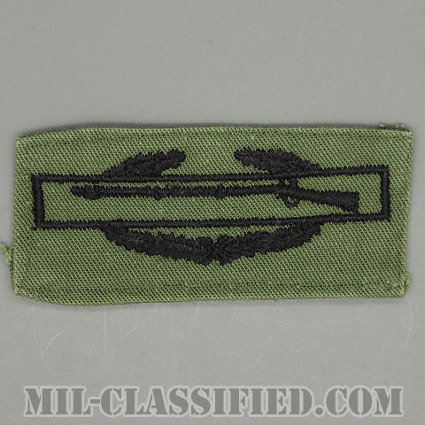 戦闘歩兵章 (ファースト)（Combat Infantryman Badge (CIB), First Award）[サブデュード/パッチ/中古1点物]の画像