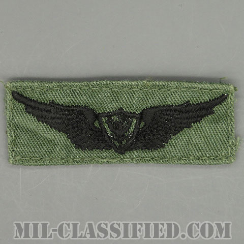 航空機搭乗員章 (ベーシック・エアクルー)（Army Aviation Badge (Aircrew), Basic）[サブデュード/パッチ/中古1点物]画像