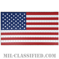 星条旗 カラー（フォワード）（USA Flag (Forward)）[IR（赤外線）反射素材/ベルクロ付パッチ]画像