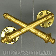 砲兵科章（Field Artillery）[カラー/兵科章（将校用）/バッジ/中古1点物]の画像