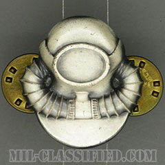 スキューバ員章（Diver Badge, Scuba）[カラー/燻し銀/バッジ/中古1点物]の画像