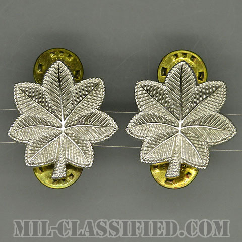 中佐（Lieutenant Colonel (LTC)）[カラー/1960s/銀張り（Silver Filled）/バッジ/ペア（2個1組）/中古1点物]の画像