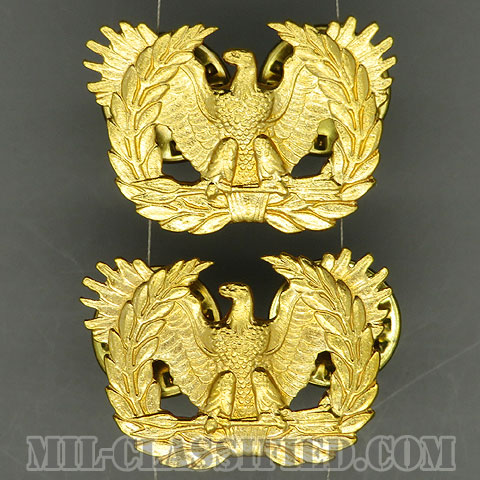 准尉章（Warrant Officers）[カラー/1960s/兵科章（将校用）/バッジ/ペア（2個1組）/中古1点物]の画像