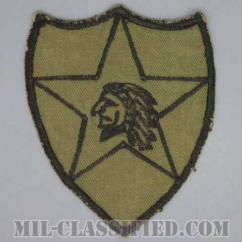 第2歩兵師団（2nd Infantry Division）サブデュード/カットエッジ/パッチ/ローカルメイド/中古1点物]の画像