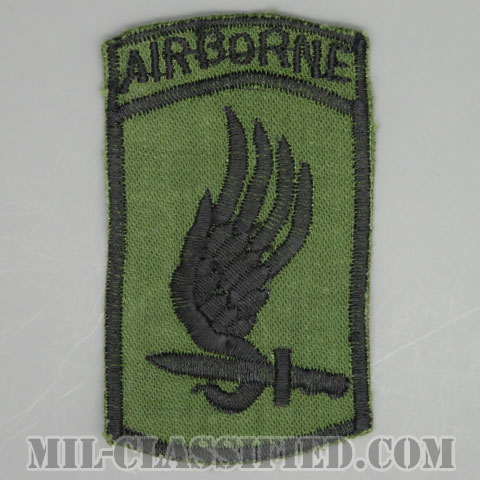 第173空挺旅団（173rd Airborne Brigade）[サブデュード/カットエッジ/パッチ/ローカルメイド/中古1点物]の画像