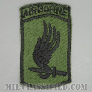 第173空挺旅団（173rd Airborne Brigade）[サブデュード/カットエッジ/パッチ/ローカルメイド/中古1点物]画像