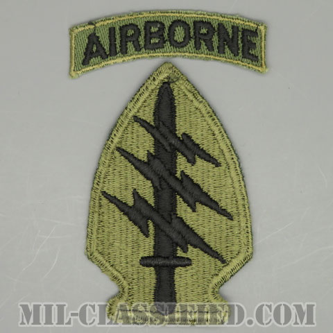 特殊部隊群（Special Forces Group）[サブデュード/カットエッジ/パッチ/エアボーンタブ付/1点物]の画像
