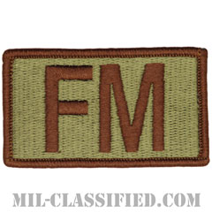 FM（財務・会計検査官）（Financial Management & Comptroller）[OCP/メロウエッジ/ベルクロ付パッチ]の画像