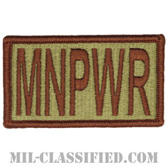 MNPWR（人員）（Manpower）[OCP/メロウエッジ/ベルクロ付パッチ]画像