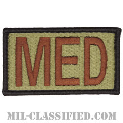 MED（衛生兵）（Medic）[OCP/ブラック縁/メロウエッジ/ベルクロ付パッチ]画像