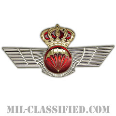 スペイン王国軍空挺章（Foreign Parachutist Badge, Spain）[カラー/バッジ]画像