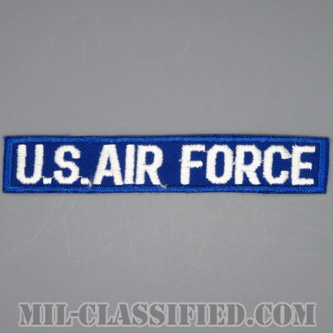 実物 ミリタリー ネームテープ us airforce /maxwell 米軍納品会社Made