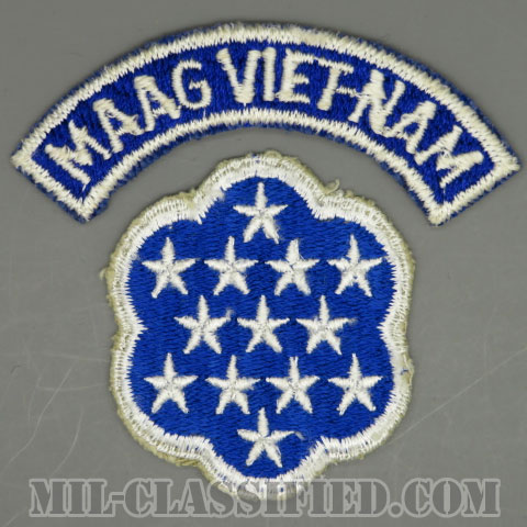 ベトナム軍事援助顧問群（MAAG-VIETNAM）[カラー/カットエッジ/パッチ/1点物]の画像