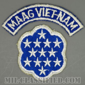 ベトナム軍事援助顧問群（MAAG-VIETNAM）[カラー/カットエッジ/パッチ/1点物]画像
