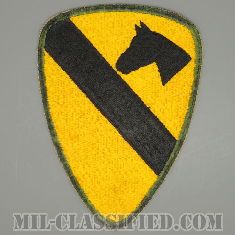 第1騎兵師団（1st Cavalry Division）[カラー/カットエッジ/パッチ/1点物]の画像