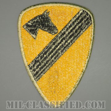 第1騎兵師団（1st Cavalry Division）[カラー/カットエッジ/パッチ/1点物]画像
