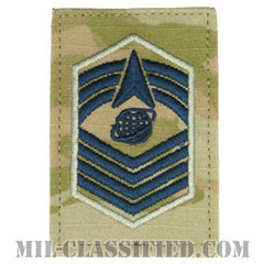 最上級曹長（Chief Master Sergeant）[OCP/宇宙軍階級章/ベルクロ付パッチ]の画像