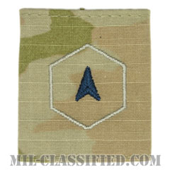 一等特技兵（Specialist 1）[OCP/ゴアテックスパーカー用スライドオン宇宙軍階級章]の画像