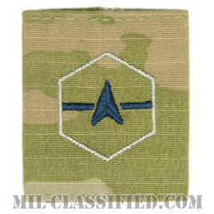 二等特技兵（Specialist 2）[OCP/ゴアテックスパーカー用スライドオン宇宙軍階級章]の画像