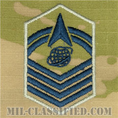 上級曹長（Senior Master Sergeant）[OCP/宇宙軍階級章/チェスト用/縫い付けパッチ]画像