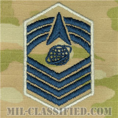 最上級曹長（Chief Master Sergeant）[OCP/宇宙軍階級章/チェスト用/縫い付けパッチ]画像