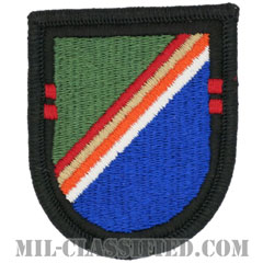第75レンジャー連隊第2大隊（2nd Battalion, 75th Ranger Regiment）[カラー/メロウエッジ/ベレーフラッシュパッチ(2001-)]画像