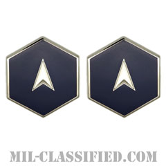 一等特技兵（Specialist 1）[カラー/宇宙軍階級章/バッジ/ペア（2個1組）]の画像