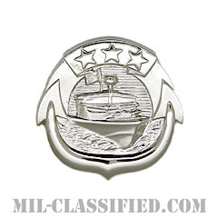 Small Craft Petty Officer in Charge [カラー/鏡面仕上げ/ミニサイズ/バッジ]の画像