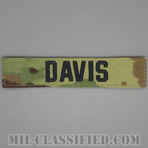 DAVIS [OCP（7C）/ブラック刺繍/ネームテープ/ベルクロ付パッチ]の画像
