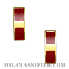 准尉 (WO)（Warrant Officer 1）[カラー/コート用レギュラーサイズ/海兵隊階級章/バッジ/ペア（2個1組）]の画像