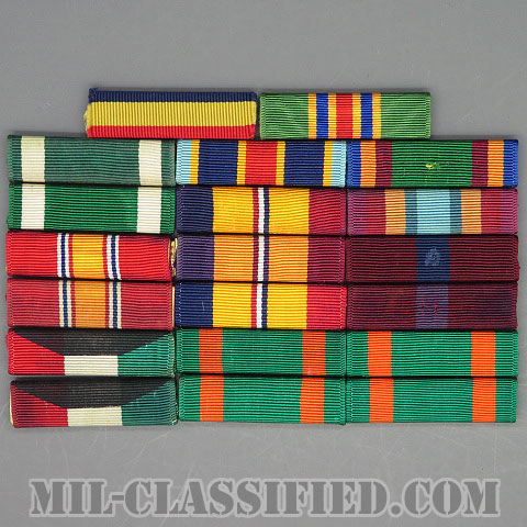 アメリカ軍リボン（略綬・略章・Ribbon）20個セット [バッジ/中古1点物（セット）]の画像