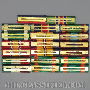 アメリカ軍リボン（略綬・略章・Ribbon）20個セット [バッジ/中古1点物（セット）]の画像